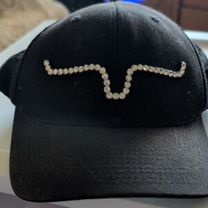 Kimes Ranch Black Hat with Silver Accents